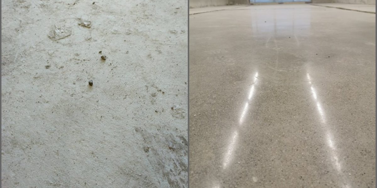 Betoncsiszolás - ipari csarnok - 1400 m2