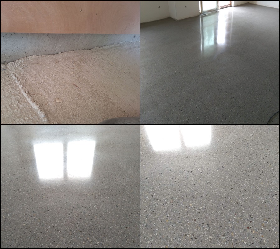 magánlakás beton előtte utána